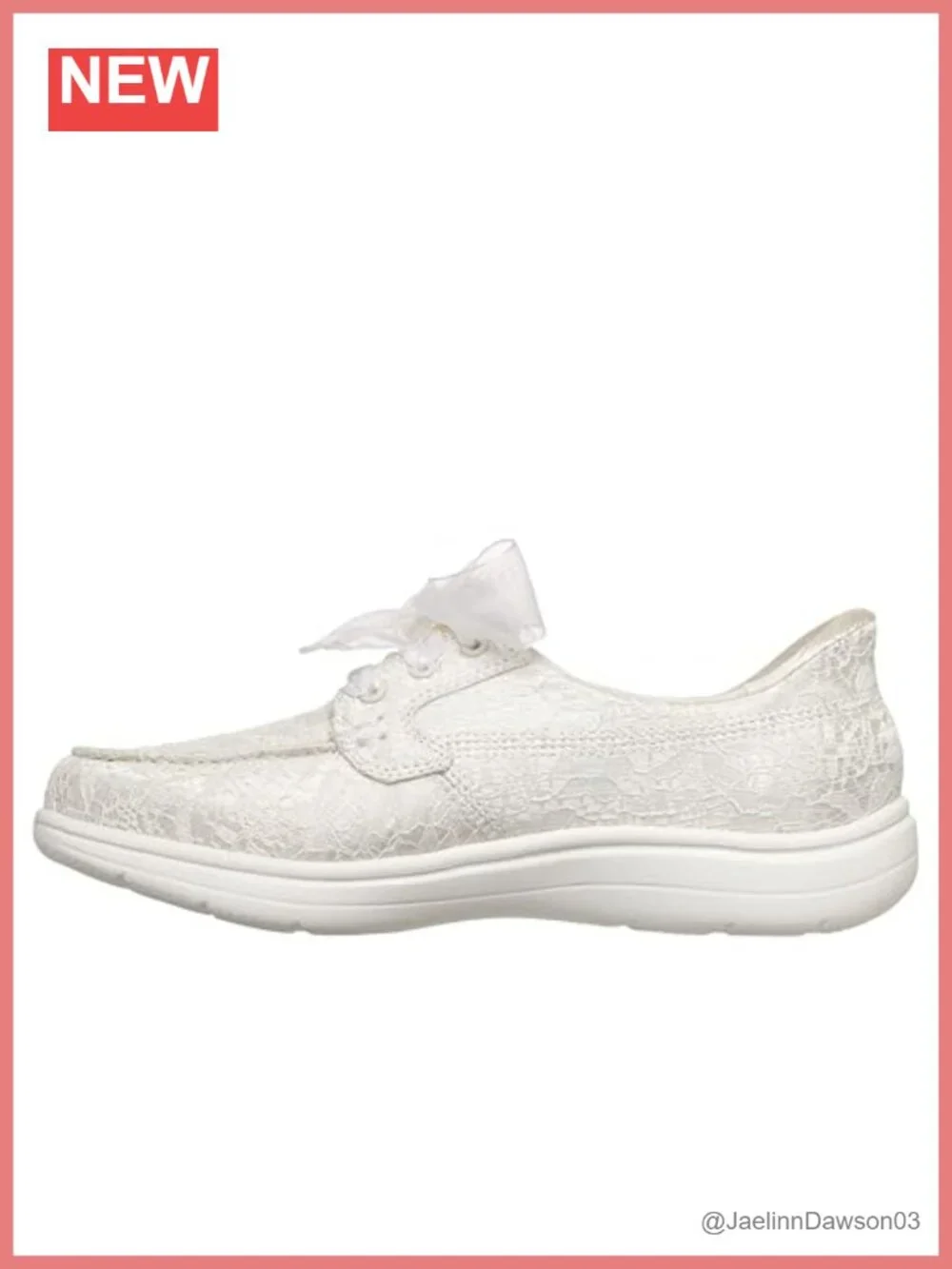 Skechers Women's On-The-Go Flex Radiant Lacy Slip-On Boat Shoes